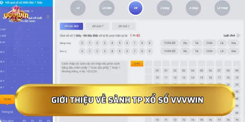 Giới thiệu về Sảnh TP Xổ Số VVVWin